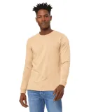 Bella + Canvas 3501 Unisex Jersey Long-Sleeve T-Sh in Sand dune