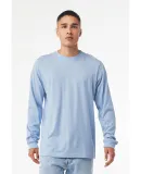 Bella + Canvas 3501 Unisex Jersey Long-Sleeve T-Sh in Baby blue