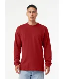 Bella + Canvas 3501 Unisex Jersey Long-Sleeve T-Sh in Canvas red