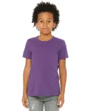 Bella + Canvas 3001Y Youth Jersey T-Shirt ROYAL PURPLE