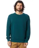 Alternative Apparel 9575ZT Unisex Washed Terry Cha in Dark teal