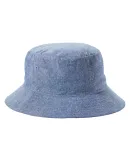 Big Accessories BA676 Crusher Bucket Hat in Blue chambray