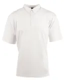 Burnside Clothing 0101 Men's Burn Collection Golf  in White