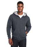 Harriton M711T Men's Tall ClimaBloc™ Lined Heavy in Dark charcoal