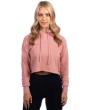 Next Level Apparel 9384 Ladies' Cropped Pullover H in Desert pink