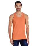 Hanes GDH300 Unisex Garment-Dyed Tank in Horizon orange