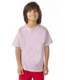 Hanes GDH175 Youth Garment-Dyed T-Shirt in Cotton candy