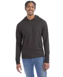 Hanes GDH280 Unisex Jersey Hooded T-Shirt in New railroad