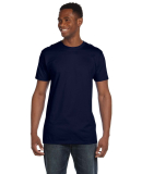 Hanes 498PT Unisex Perfect-T PreTreat T-Shirt in Navy