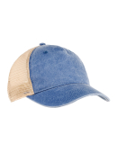 Authentic Pigment AP1924 Pigment Dyed 5-Panel Truc in Denim/ khaki