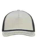 Big Accessories BA680 Ripstop Foam Trucker Hat in Khaki/ blk rope