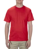 American Apparel 1301 Unisex Heavyweight Cotton T- in Red