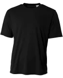 A4 Apparel N3402 Men's Sprint Performance T-Shirt in Black