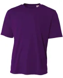 A4 Apparel N3402 Men's Sprint Performance T-Shirt in Purple