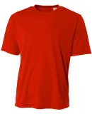 A4 Apparel N3402 Men's Sprint Performance T-Shirt in Scarlet