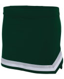 Augusta Sportswear 9146 Girls' Pike Skirt in Dk gr/ wh/ ml sv