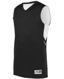 Augusta Sportswear 1166 Unisex Alley Oop Reversibl in Black/ white