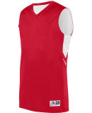 Augusta Sportswear 1167 Youth Alley Oop Reversible in Red/ white