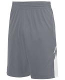 Augusta Sportswear 1169 Youth Alley Oop Reversible in Graphite/ white