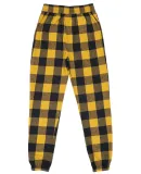 Burnside Clothing 4810 Youth Flannel Jogger in Gold/ black