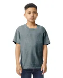 Gildan 64000B Youth Softstyle T-Shirt in Dark heather