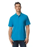 Gildan 64800 Men's Softstyle Double Pique Polo in Sapphire