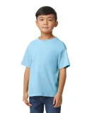 Gildan 65000B Youth Softstyle Midweight T-Shirt in Light blue