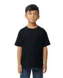 Gildan 65000B Youth Softstyle Midweight T-Shirt in Pitch black