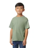 Gildan 65000B Youth Softstyle Midweight T-Shirt in Sage