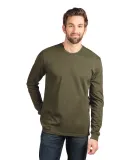 Next Level Apparel 6211 Unisex CVC Long-Sleeve T-S in Military green