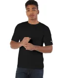 Champion Clothing CD100 Unisex Garment-Dyed T-Shir in Black