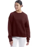 Champion Clothing S650 Ladies' PowerBlend Sweatshi in Maroon