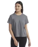 Champion Clothing CHP130 Ladies' Relaxed Essential in Ebony heather