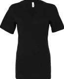 Bella + Canvas BC6405CVC Ladies' Relaxed Heather C in Black heather