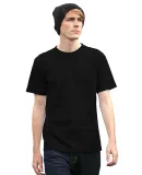 Bayside Apparel 9580 Unisex The Ultimate T-Shirt in Black