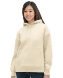 Bayside Apparel 7760BA Ladies' Hooded Pullover in Cream