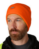 Dickies WH201 Unisex Acrylic Cuffed Beanie in Hi vis orange