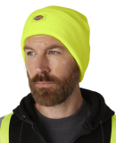 Dickies WH201 Unisex Acrylic Cuffed Beanie in Hi vis yellow