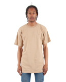 Shaka Wear SHASS Adult Active Short-Sleeve Crewnec in Khaki