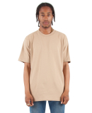 Shaka Wear SHMHSS Adult Max Heavyweight T-Shirt in Khaki