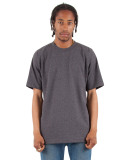 Shaka Wear SHMHSS Adult Max Heavyweight T-Shirt in Charcoal gry hth