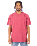 Shaka Wear SHGD Garment-Dyed Crewneck T-Shirt in Clay red