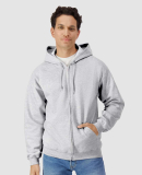 Gildan SF600 Unisex Softstyle Fleece Hooded Sweats in Rs sp grey