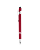 Core 365 CE052 Rubberized Aluminum Click Stylus Pe in Classic red