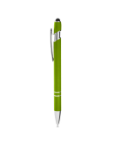 Core 365 CE052 Rubberized Aluminum Click Stylus Pe in Acid green