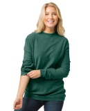 Boxercraft D02 LadiesRally Corduroy Knit Pullover  in Hunter green