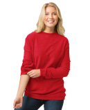 Boxercraft D02 LadiesRally Corduroy Knit Pullover  in Red