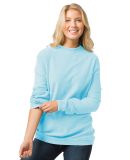 Boxercraft D02 LadiesRally Corduroy Knit Pullover  in Carolina blue