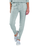 Boxercraft L09 Ladies' Cuddle Soft Jogger Pant wit in Oxford heather