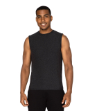 Threadfast Apparel 382T Unisex Impact Tank in Black heather